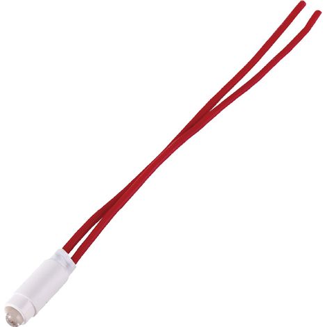 Luce di cortesia led, serie Starlight, rosso, 0,5W, 220Vac - Ettroit EV2916