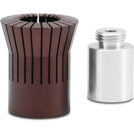 Cabezal de tapado 20 mm de diámetro acero marrón plateado 140010185 (1/3)
