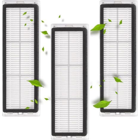 3pcs Filtre D10 Plus,Filtres Hepa Compatibles Avec L10s Ultra, L10s Pro, L10 Ultra, S10, S10 Pro, S10 Plus,Z10 Pro, B101cn, 1c, W10, X10+,Kit De Filtres Pour Aspirateur (1/5)