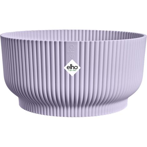 Elho Vibes Fold Bowl 25 - Viola - L 25 x B 25 x H 12 cm - Interno - 100% riciclato (1/4)
