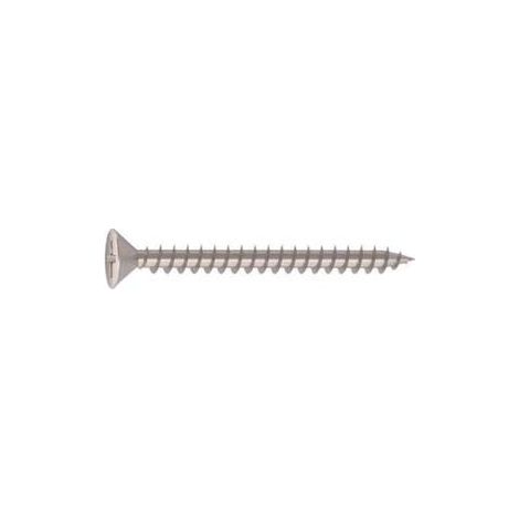 VITE TRUCIOLARE TSP CAVA PZ INTERAMENTE FILETTATA INOX A2 IN BLISTER- - ø mm.5x60 in blister pz.15 (B) - 5 blister AMBROVIT