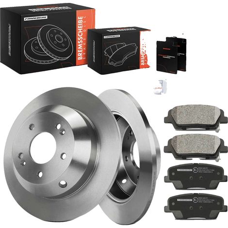 Dischi e pastiglie freno, diametro 257,9 mm, spessore 17 mm, larghezza 125,2 mm, altezza 51,1 mm, tipo ventilato (1/5)