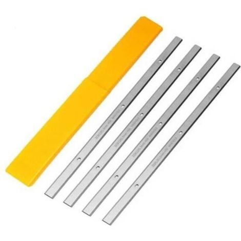 4 Pièces HSS Lames De Raboteuse 333mm, 333mm fers de rabot Pour Metabo DH 330/316, Raboteuse Lames Pour Machines De Travail Du Bois, 333 x 12 x 1,5mm (1/3)