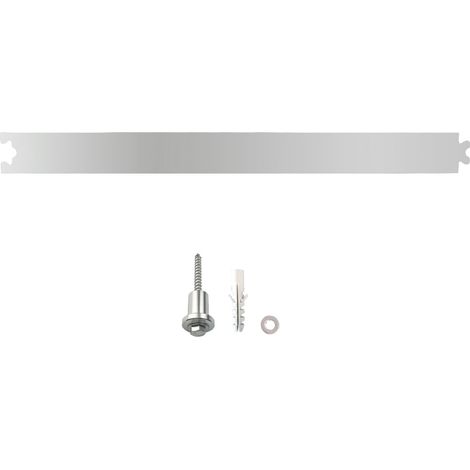 Intersteel Zwischenschiene 45 cm Edelstahl gebürstet (1/2)