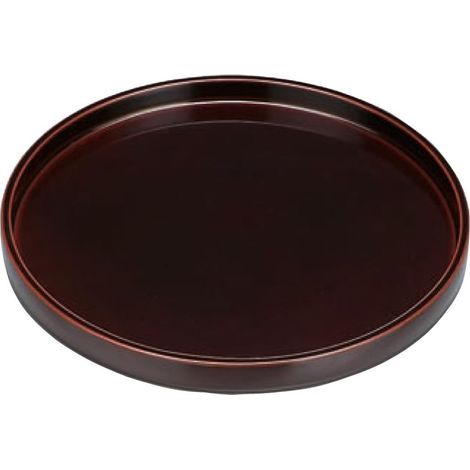 Plateau de pot de fleurs en céramique marron de diamètre extérieur 25 cm adapté au bac de drainage des fleurs d'intérieur et d'extérieur 1 (1/5)