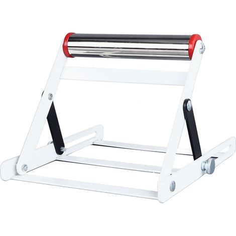 Structure de support réglable et pliable pour machine de découpe, hauteur de 55 à 135 mm, support en métal, 1 pièce. (1/5)