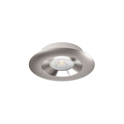 ASPEN Encastré rond fixe nickel LED 5,5W 36° 500lm 3000/4000K (CCT) ARIC 50748