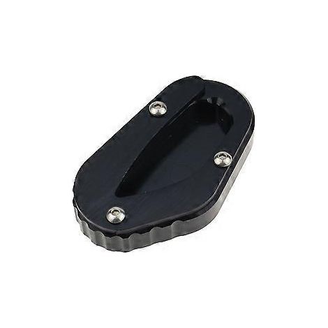 Motorrad-Ständer, Seitenständer für Bonneville T100 2018–2020, T120 2016–2020, Ständerverlängerung, Vergrößerungspolster (schwarz)