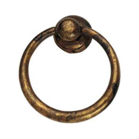 Manija con colgante de latón antiguo 33X39 2626 Ms