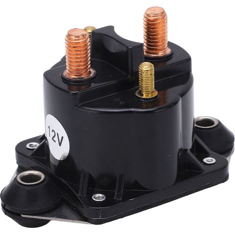 Relais de solénoïde de trim d'alimentation de démarreur 12 V 89‑68258 4 bornes 100 A courant intermittent pour moteurs hors-bord Mercruiser (1/5)