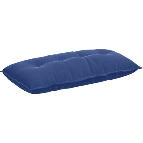 Coussin de Dos Bleu police 100 x 50 cm Tissu en velours côtelé CFW31221 (1/5)