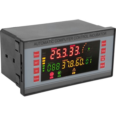 Thermostat numérique pour couveuse XM-18, écran LED couleur, contrôleur de température 160-220V, équipement de régulation précis (1/5)