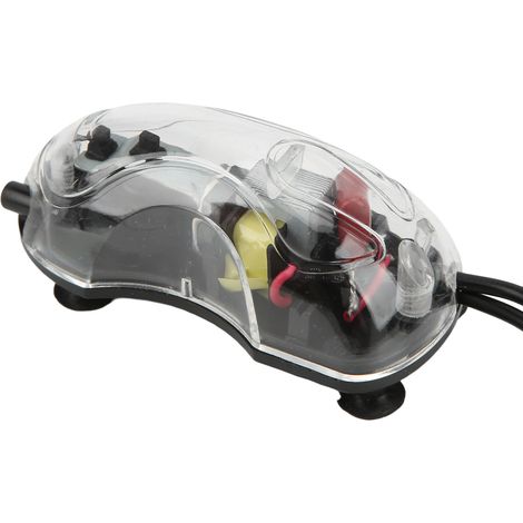 Pompe à air ultra silencieuse pour aquarium, bassin et jardin aquatique (prise UE 220 V). (1/5)