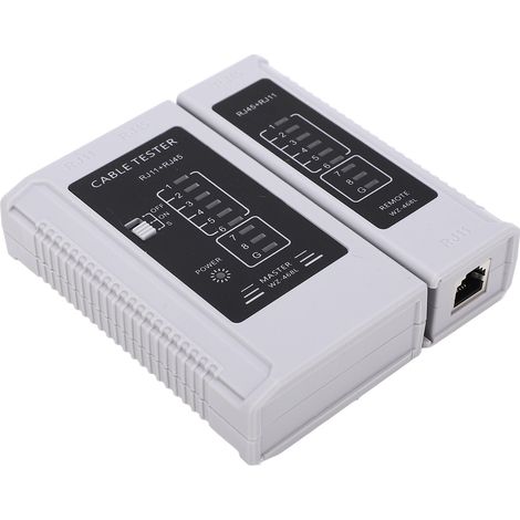 9-in-1 Netzwerk-Kit, tragbares Kombinationskabelwerkzeug mit Aufbewahrungstasche, RJ45-, RJ11- und RJ12-Stecker (1/5)