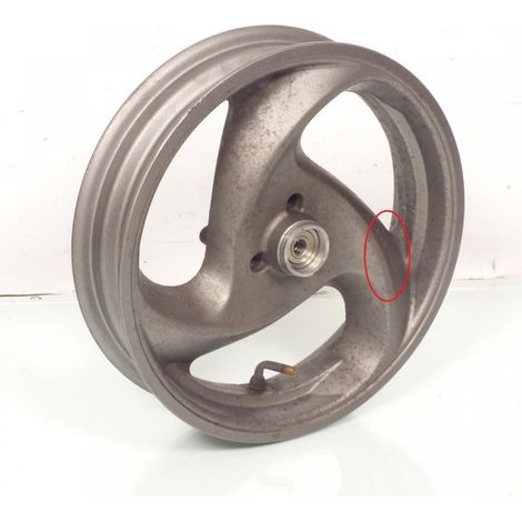 [PRODUIT D'OCCASION] Jante avant origine pour scooter Yamaha 125 Cygnus 2000 à 2003 (1/2)