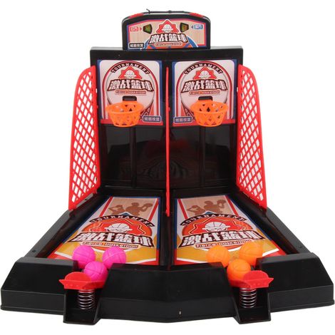 Tableau de basket de bureau jouet éducatif pour enfants et adultes, jeu de basket de table interactif, ensemble de sport. (1/5)