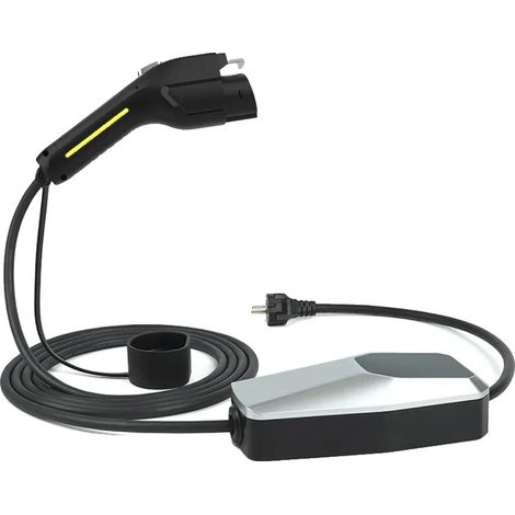 Chargeur de VE, compatibilité Type 1 et Type 2, options de courant réglables, 3.5kw 16A 1phase Type1 (1/2)