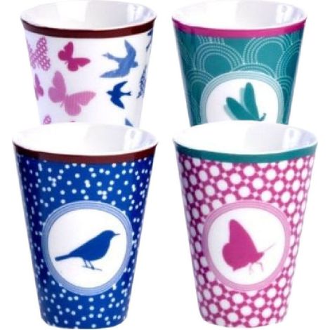 4 gobelets Expresso Poétique