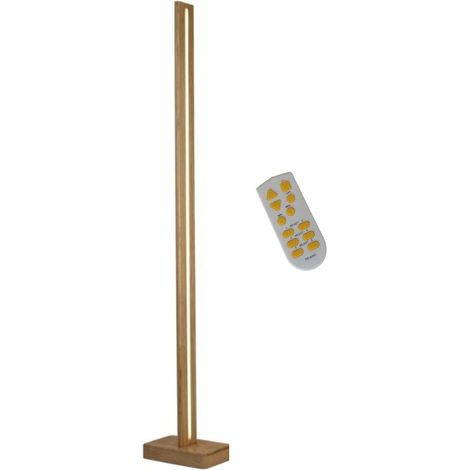Piantana Led Dimmerabile Legno 25w 3000k