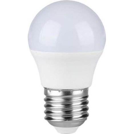 LAMPADINA LED E27 4.5W BULB G45 MINIGLOBO SMD CHIP SAMSUNG  Bianco Freddo