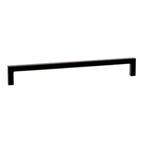 1 furniture handle, matt black – hole spacing: 160 mm – length: 169 mm (1/3)