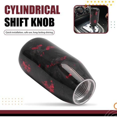 Transborder irregular forged carbon fiber gear shift knob, gear shift lever for manual transmission, gear selector, automotive modification accessories (1/5)