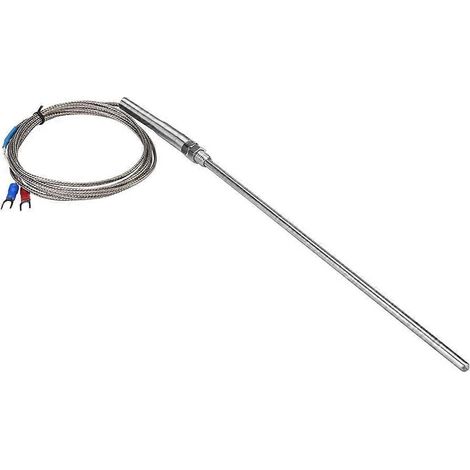 M8 Gewinde Typ K Thermoelement 200 mm Sonde Temperaturfühlerdraht 0-400℃ (3 m)