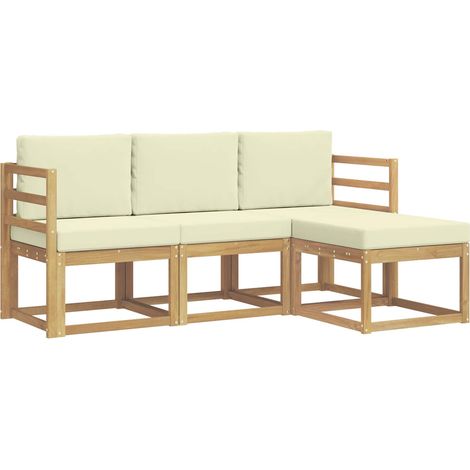 Set di divani da esterno 4 pz Salotto da Giardino (1/5)