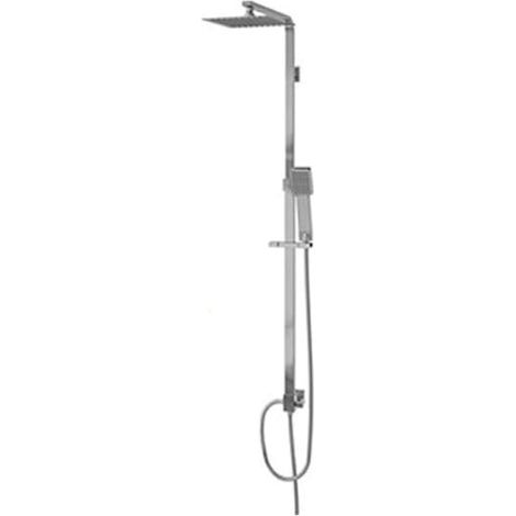 COLUMNA DE DUCHA PARA GRIFERÍA UNIVERSAL TUBO EXTRAPLANOX DUCHÓN CUADRADO EXTRAPLANO (1/4)