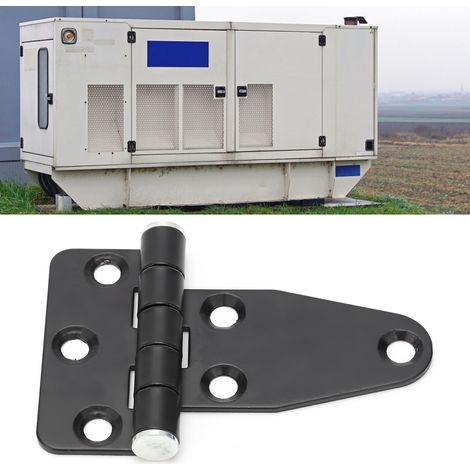 Dreieckiges Edelstahlscharnier für Schranktüren, Scharnier für schallgedämmten Generator (1/5)