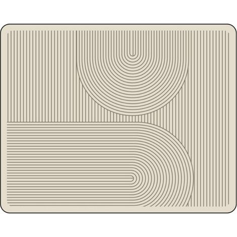 Forme ronde ovale en bois, 3040cm (terre de diatomées) Tapis d'égouttage de cuisine, en terre de diatomées, résistant à l'usure et absorbant, pour table, table basse, tapis anti-brûlure et isolant th (1/5)