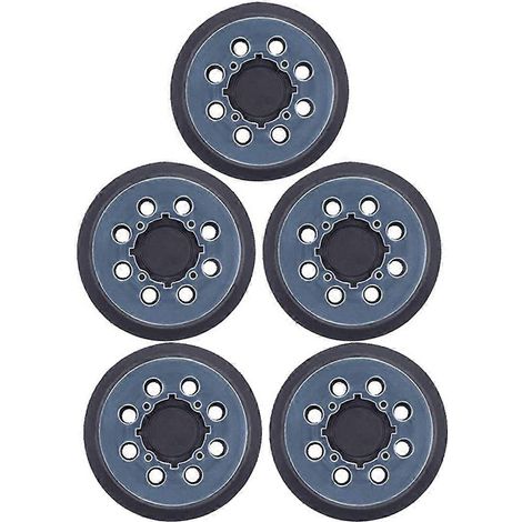 Plateau de ponçage de 5 disques de 125 mm avec 8 trous pour ponceuse orbitale DWE6423 (1/5)