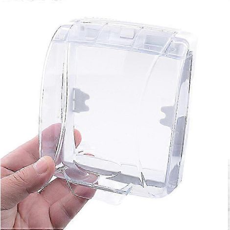 Protection étanche pour bouton de sonnette - couvercle extérieur transparent (1/5)