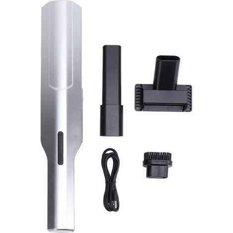 Handheld Vacuum Cleaner Portable Cordless High Suction Power Brushless Motor for Home Car Use Silver (1/5)