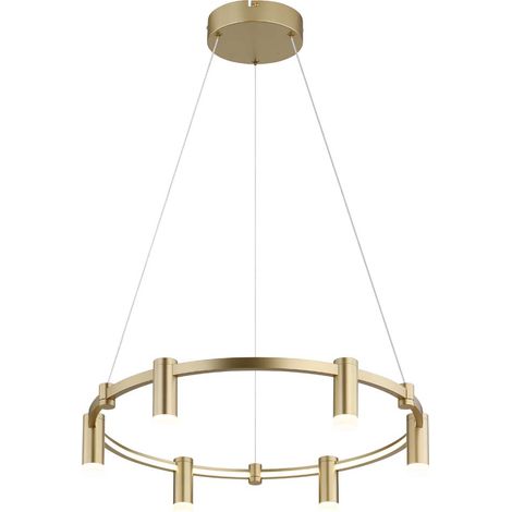 Pendelleuchte Hängeleuchte Deckenleuchte Metall dimmbar Memoryfunktion D 62 cm