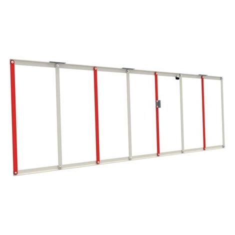 Came – Tablier en aluminium peint 1720 mm – 803XA0340 – Barrière levante pour accès sécurisé – Équipements pour espaces industriels