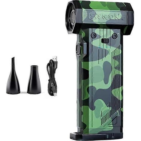 Compatible avec un moteur sans balais de 130 000 tr/min, un puissant ventilateur turbo d'une capacité de 8 000 mAh, un souffleur automobile haute performance C. (1/5)
