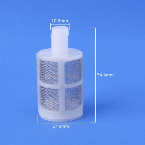 Filtre pour tuyau d'arrosage (10 mm) - Filtre pour lavage de voiture, arrosage de jardin, pompe de pulvérisation - Raccords de filtre en acier inoxydable (1/5)