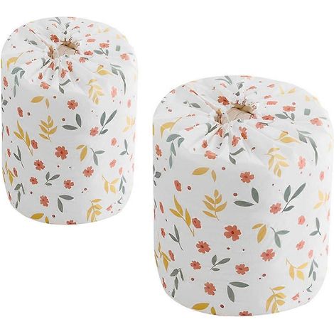 Sac de rangement pour couette, compatible avec les vêtements imperméables (lot de 2) (1/5)