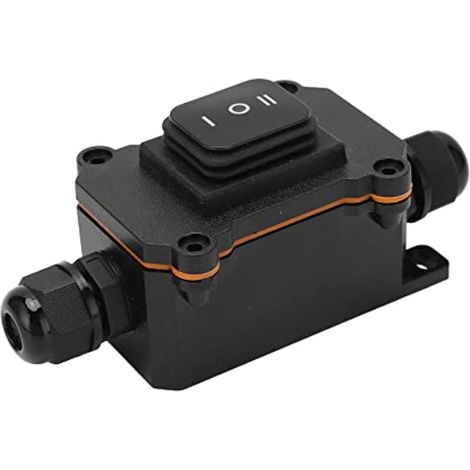 Interrupteur à bascule 12V 16A 6 broches 3 positions ON/OFF/ON IP68 étanche universel pour voiture, bateau, camping-car (1/5)