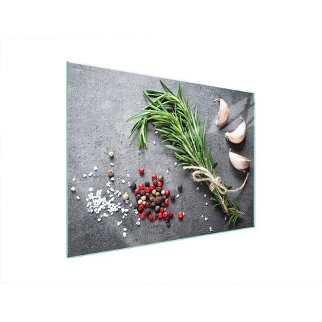 GLASSCHUTZPLATTE FÜR HERD 70x52 SPICES