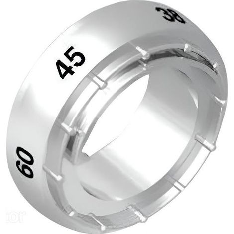 Bague de régalage de température 38° version 03 pour mitigeur de douche Novellini