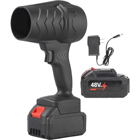 Soplador-secador para lavado de autos, soplador de hojas para césped  Máquina de limpieza eléctrica portátil con colector de polvo para autos, césped, jardín, hojas, hogar y jardín.