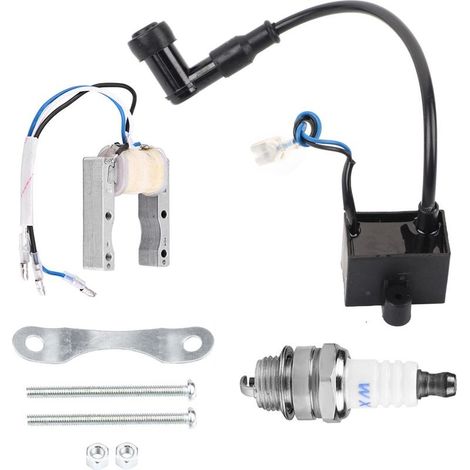 Coil ignition CDI magneto for engine motorise 49cc 66cc 80cc, spark plug ignition of bicycle (1/5)