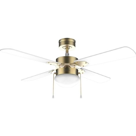 Cecotec Ventilador de techo con luz EnergySilence Aero 450 GoldWhite Cecotec (1/5)