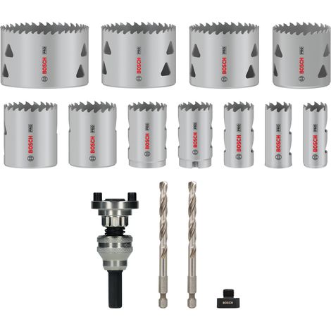 Bosch PRO Multi Material Hole Saw Set Q-Lock Arbor 15pcs 2608901548 (1/5)