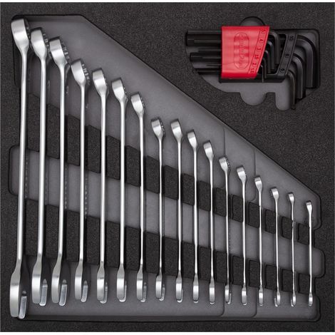 Gedore R22250000 Ringmaulschlüssel-Satz 4/6 CT-Modul 26-teilig (1/5)