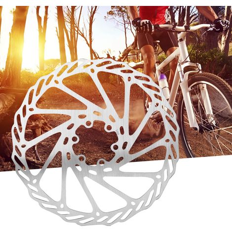 Disque de Frein VTT 180mm en Acier Inoxydable - Plaquettes et Pièces de Freinage pour Vélo (1/5)