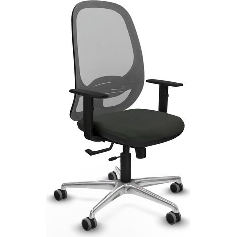 Sedia da ufficio piqueras y crespo Cilanco grigio alluminio (1/2)