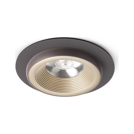 Faretto SHARM R I da incasso oro perlato/marrone 230V LED 10W 24° 3000K
